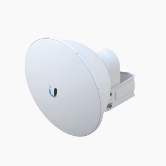 Antena Direccional airFiber X, ideal para enlaces Punto a Punto PtP, frecuencia 5 GHz 5.1 5.9 GHz) de 23 dBi slant 45